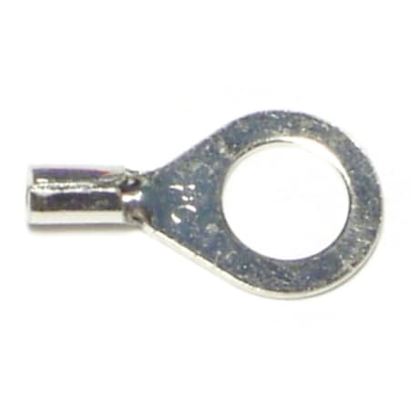 Midwest Fastener Ring Terminal, 14 AWG, Bare Insulated, 10 PK 66981